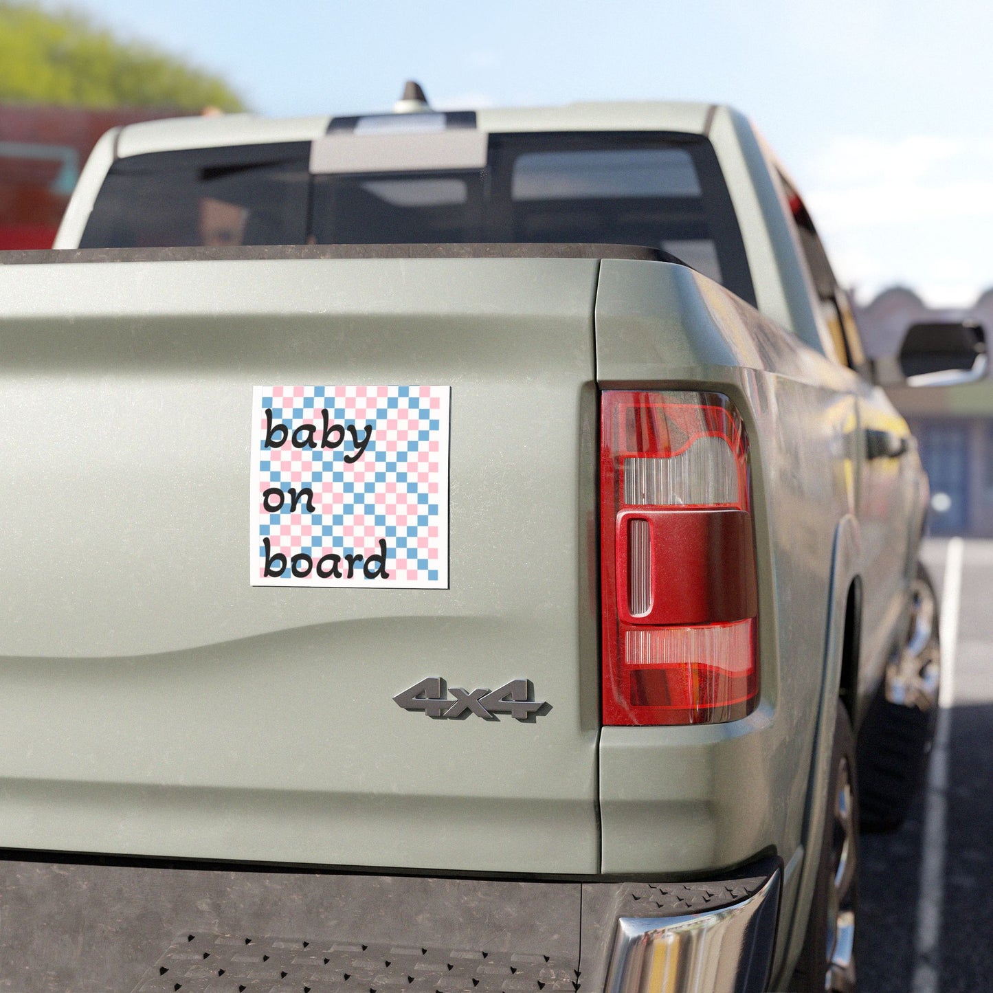 Car Magnet - Baby On Board Sticker