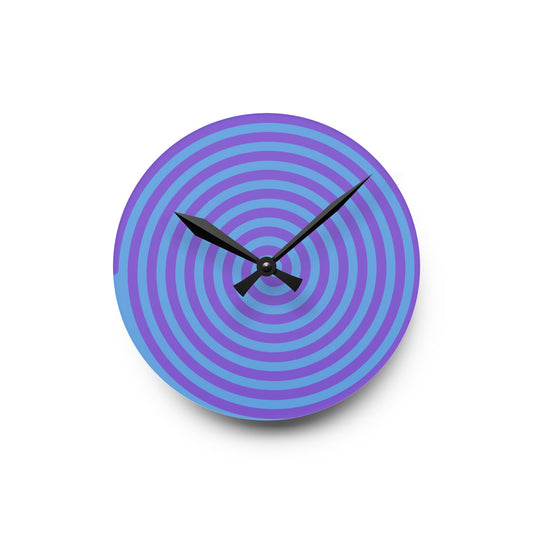 Swirling clock